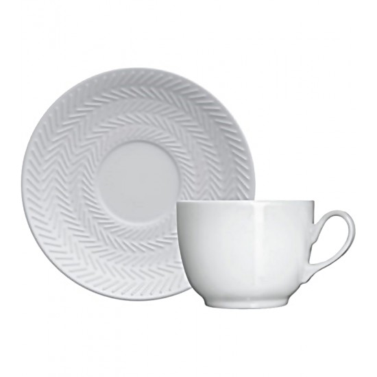 Xicara 70ml Para Cafe Chevron Porcelana Germer